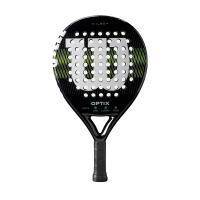 Ракетка для падела WILSON Optix V1 Black, WR181611U2, для начин-х, стекловолокно, черный Цвет: Черный