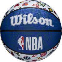 Мяч баск. WILSON NBA All Team, WTB1301XBNBA, р.7, резина, сине-белый Цвет: Синий