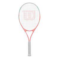 Ракетка б/т Wilson Envy XP Lite Gr1, WR199210U1, для любит, алюминий,со струнами, пудрово-розовый Цвет: Пудрово-розовый