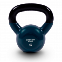 Гиря BRONZE GYM в виниловой оболочке 6 кг