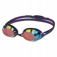 Очки для плав. SPEEDO Vanquisher 3.0 Mirrored, 8-00473700334, ЗЕРКАЛЬНЫЕ линзы, фиолетовая оправа Цвет: 