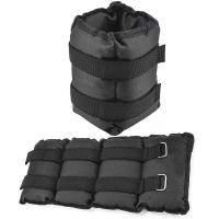 AW400-3 Утяжелители 3 кг (2х1,5кг) (нейлон) (черный) (E42669)