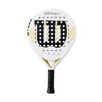 Ракетка для падела WILSON Optix V2 Lite WH, WR190711U2, для начин-х, стекловолокно,бело-черн-беж Цвет: Белый/Черный/Бежевый