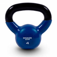 Гиря BRONZE GYM в виниловой оболочке 4 кг