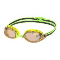 Очки для плав. SPEEDO Vanquisher 3.0 Mirrored, 8-00473417218, ЗЕРКАЛЬНЫЕ линзы, зеленая оправа Цвет: 