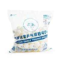 Мяч для наст.тенниса DOUBLE FISH No-Star Ball,арт.B40+PU,.упак.100 шт., ПУ-пакет,белый Цвет: Белый