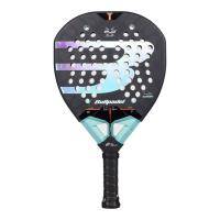 Ракетка для падела BULLPADEL Xplo Comfortl 27, 497245,для продв.игр., стекловолокно, карбон, черн. Цвет: Черный/Бирюзовый/Сиреневый