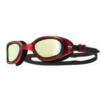 Очки для плав. TYR Special Ops 2.0 Mirrored, LGSPL2M-002, World Aquatics ЗЕРК линзы, красная оправа Цвет: 