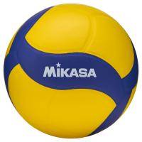Мяч вол. утяж. MIKASA VT500W, р 5, синт.кожа, вес 500г, клееный, сине-желтый Цвет: Желтый