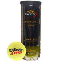 Мяч теннисный WILSON US Open Extra Duty, WRT106200, одобр.ITF и USTA,фетр,нат.резина,. уп.3 шт Цвет: Желтый