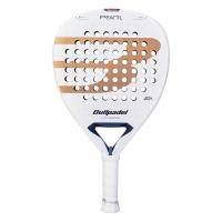 Ракетка для падела BULLPADEL Pearl 27, 497249, для проф-в, стекловолокно,карбон, бело-золотистый Цвет: Белый/Золотистый