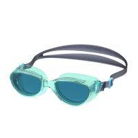 Очки для плав. SPEEDO Futura Hydrospex, 8-E000036006-C16Z2, ГОЛУБЫЕ линзы, нерег. перен.,зелен. опр. Цвет: Зелено-прозрачный