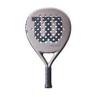 Ракетка для падела WILSON Carbon Force, WR134511U2, для любителей, карбон ,серо-черный Цвет: Серый/Черный