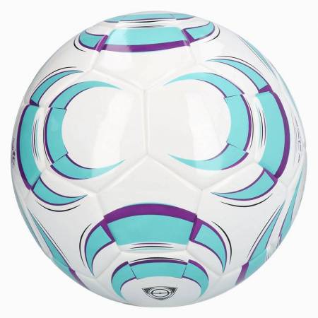 Мяч футзал. ADIDAS Tiro League Sala JW1526, р.4, FIFA Basic, 32 пан, ТПУ, термосш., бело-бирюз-фиол Цвет: Бело-бирюзовый
