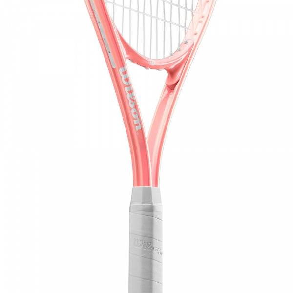 Ракетка б/т Wilson Envy XP Lite Gr1, WR199210U1, для любит, алюминий,со струнами, пудрово-розовый Цвет: Пудрово-розовый
