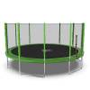 Батут DFC Trampoline Fitness 16ft наружн.сетка, св.зел. (488см)(два короба)