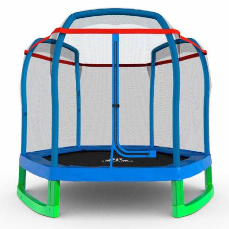 Батут DFC JUMP KIDS 7' синий, сетка (210см)