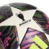 Мяч футб. ADIDAS UCL Competition JX9096, р.4, 32п, ПУ, термосшивка, бело-фиолетовый Цвет: Бело-фиолетовый