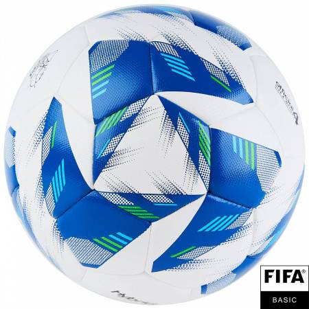 Мяч футб. VISION Mission, FV324074,р.4, FIFA Basic, PU, 32 пан, гибрид.,бело-синий Цвет: Белый