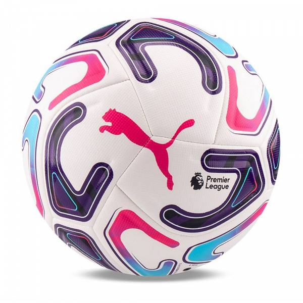 Мяч футб. PUMA Stellar Goal PL Reactivity, 08519301, р.5, 16п, ТПУ, маш. сш, бело-фиолетово-розовый Цвет: Белый/Мультиколор