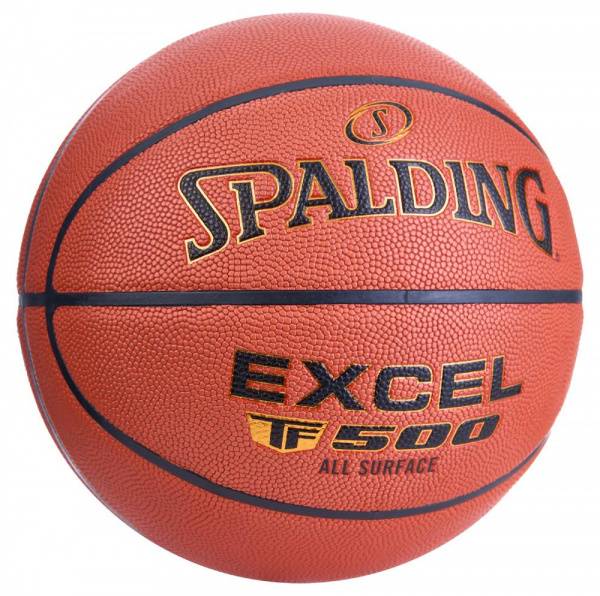 Мяч баск. SPALDING TF-500 Excel In/Out р.7, 76797z, композит, коричневый Цвет: Коричневый