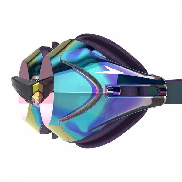 Очки для плав. SPEEDO Vanquisher 3.0 Mirrored, 8-00473700334, ЗЕРКАЛЬНЫЕ линзы, фиолетовая оправа Цвет: 