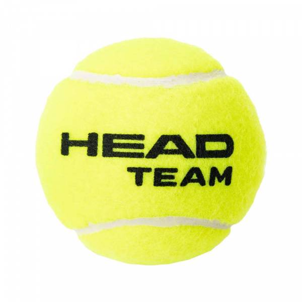 Мяч теннисный HEAD Team 3B, 575703, уп.3 шт, одобр.ITF, фетр, нат.резина, желтый Цвет: Желтый