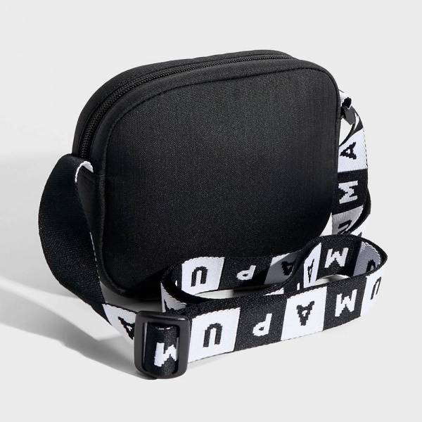 Сумка кросс-боди PUMA BASE Crossbody, 09250801, полиэстер, черно-белый Цвет: Черный/Белый