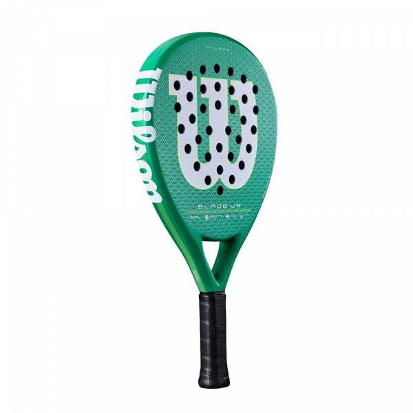 Ракетка для падела WILSON Blade Jr  V4 Padel, WR213811U0, для начин-х, стекловолокно, зеленый Цвет: Зеленый