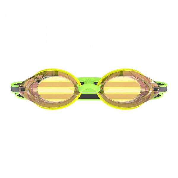 Очки для плав. SPEEDO Vanquisher 3.0 Mirrored, 8-00473417218, ЗЕРКАЛЬНЫЕ линзы, зеленая оправа Цвет: 