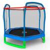 Батут DFC JUMP KIDS 7' синий, сетка (210см)