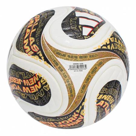 Мяч футб. ADIDAS WC26 Trionda Final PRO, JY8928, р.5, FIFA PRO, 4пан, ПУ, термосш, бел-черн-золотист Цвет: Белый/Черный/Золотистый