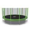 Батут DFC Trampoline Fitness 16ft наружн.сетка, св.зел. (488см)(два короба)