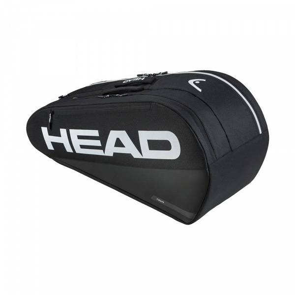 Сумка-чехол HEAD TOUR Racquet Bag M, 260226-BK, с карманом для 6 тен.ракеток, черный Цвет: Бирюзовый