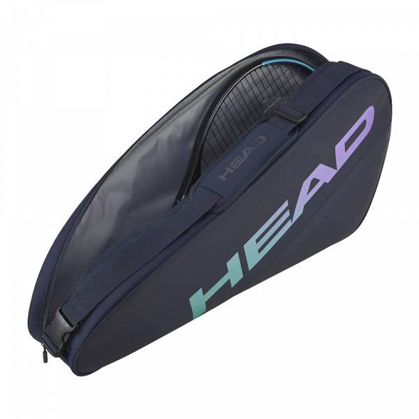 Сумка-чехол HEAD Tour Racquet Bag S, 260835-NV, с карманом для 3 тен.ракеток, темно-синий Цвет: Темно-синий