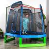 Батут DFC JUMP KIDS 7' синий, сетка (210см)