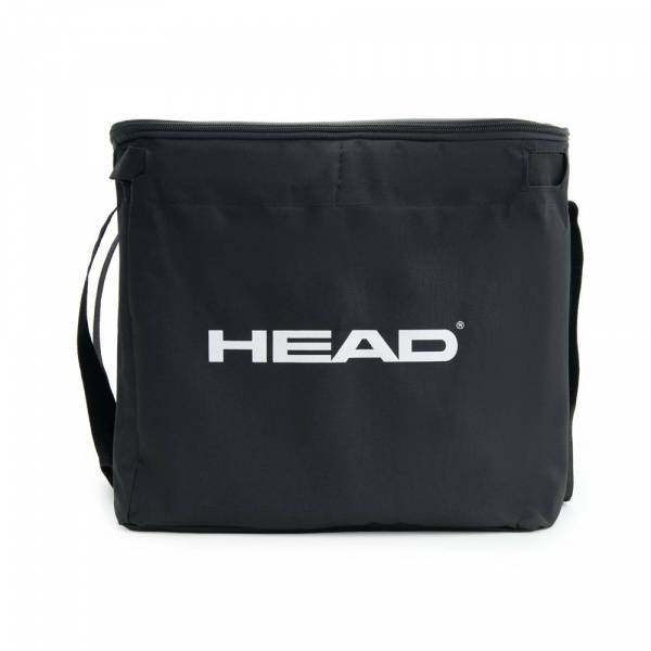 Тележка для теннисных мячей HEAD TT7003, на 125 мячей,с сумкой-переноской, складная, металл, черный Цвет: Черный Размер: Дл. 35 см, ш. 20 см, выс. 31 см