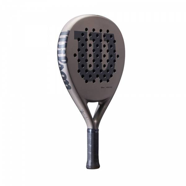 Ракетка для падела WILSON Carbon Force, WR134511U2, для любителей, карбон ,серо-черный Цвет: Серый/Черный