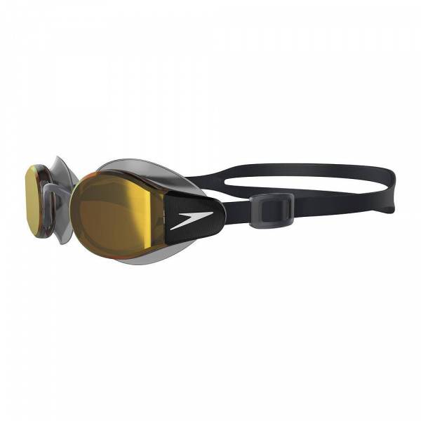 Очки для плав. SPEEDO Mariner Pro Mirror, 8-00237314554, ЗЕРКАЛЬНЫЕ линзы, серая оправа Цвет: 
