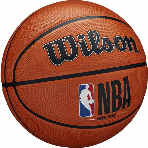 Мяч баск. WILSON NBA DRV Pro, WTB9100XB07 р.7, резина, бутил.камера, оранжевый Цвет: Оранжевый