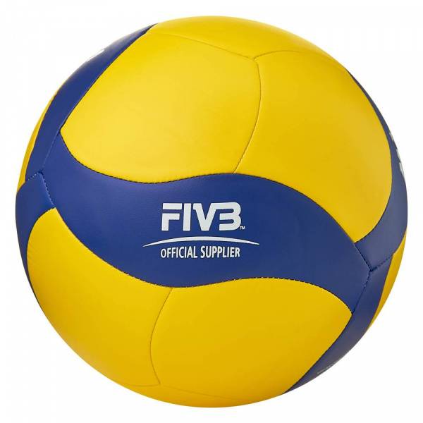 Мяч вол. MIKASA V360W, р.5, синт.кожа (ТПУ), 18 пан, маш.сш., бут.кам, желто-синий Цвет: Желтый