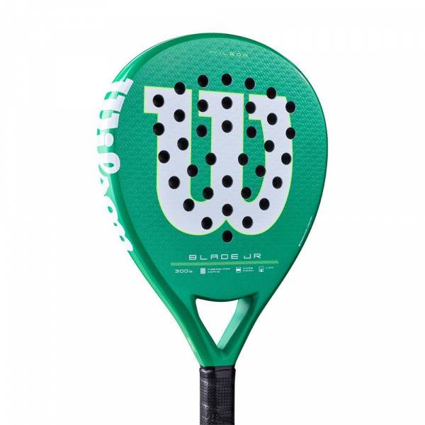 Ракетка для падела WILSON Blade Jr  V4 Padel, WR213811U0, для начин-х, стекловолокно, зеленый Цвет: Зеленый