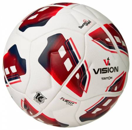 Мяч футб. VISION TRITON, FV425075, р.5,FIFA Quality Pro,MF, 16 пан, термосш.,бел-красный Цвет: Белый