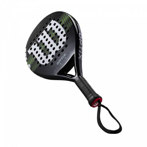 Ракетка для падела WILSON Optix V1 Black, WR181611U2, для начин-х, стекловолокно, черный Цвет: Черный