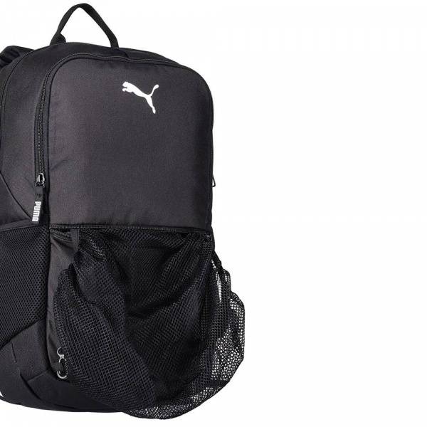 Рюкзак спорт. PUMA TeamGOAL Backpack ball net, 09046701, полиэстер, черный Цвет: Черный
