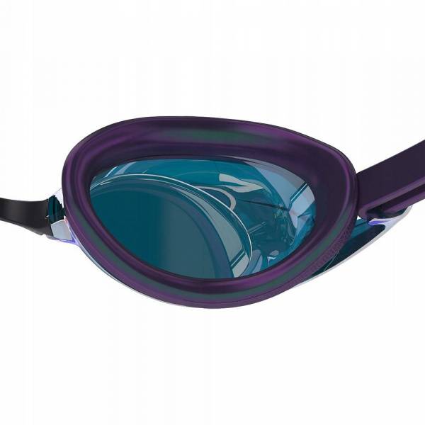 Очки для плав. SPEEDO Vanquisher 3.0 Mirrored, 8-00473700334, ЗЕРКАЛЬНЫЕ линзы, фиолетовая оправа Цвет: 