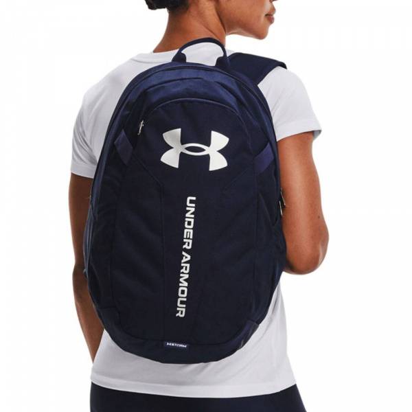 Рюкзак городской UNDER ARMOUR Hustle Lite, 1364180-410, полиэстер, синий Цвет: Темно-синий