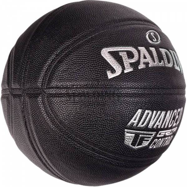 Мяч баск. SPALDING Advanced Grip Control  In/Out 76871z,  р.7, композит. кожа (ПУ), черный Цвет: Черный