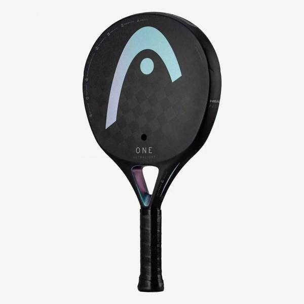 Ракетка для падела HEAD One Ultralight Black, 225024, для начинающих и любителей, карбон, черный Цвет: Черный