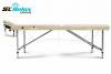 Массажный стол Aluminium (beige) Бежевый